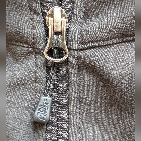 The North Face Apex Bionic Women’s Jacket Graphite Gray Softshell Zip Up Size M - Picture 10 of 16